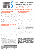 Rives Infos n°25 – janvier 2022