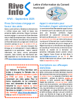 Rives Infos 65 septembre 2025