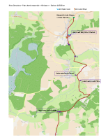 Plan chemin RD traversée Hérisson Rives Dervoises